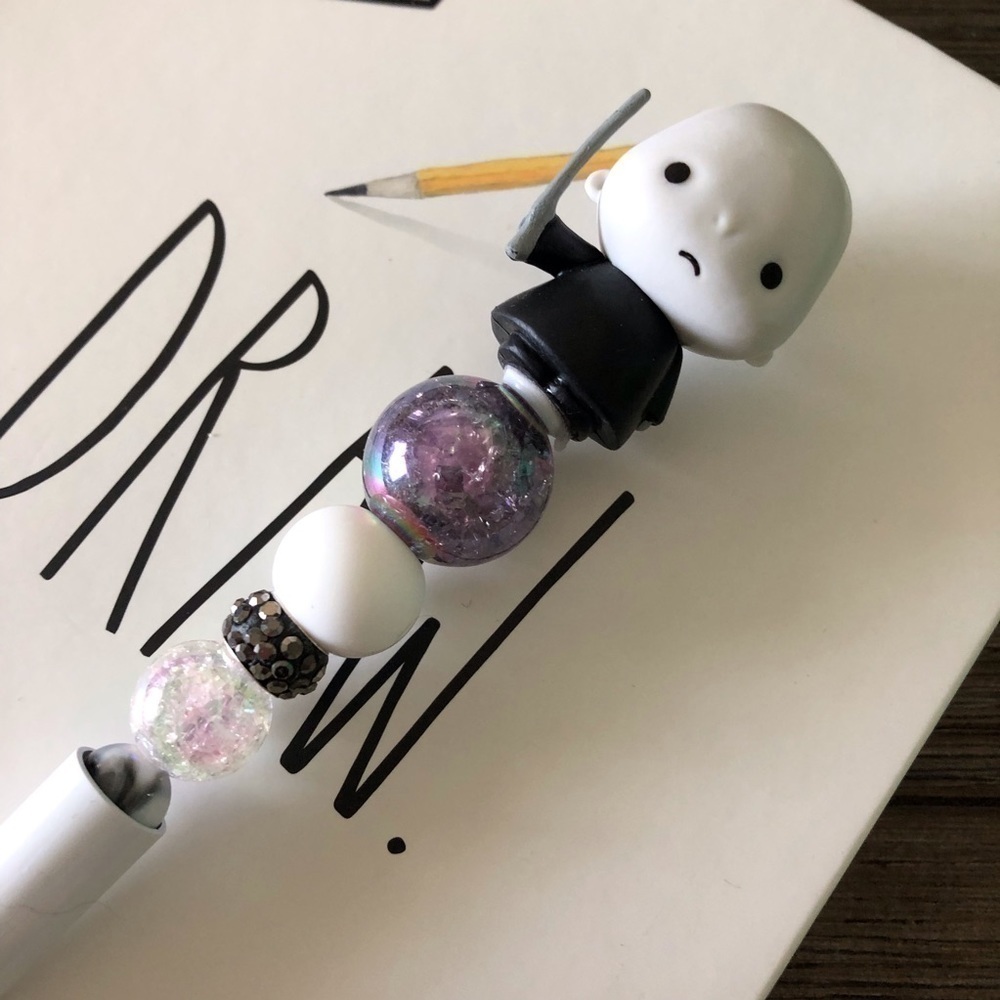 Harry Potter: Lord Voldemort handmade beaded pen